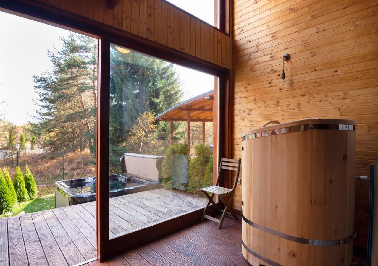 Pinus Villas Lodge With Private Jacuzzi & Phyto-Sauna Retreat Zheleznitsa 外观 照片