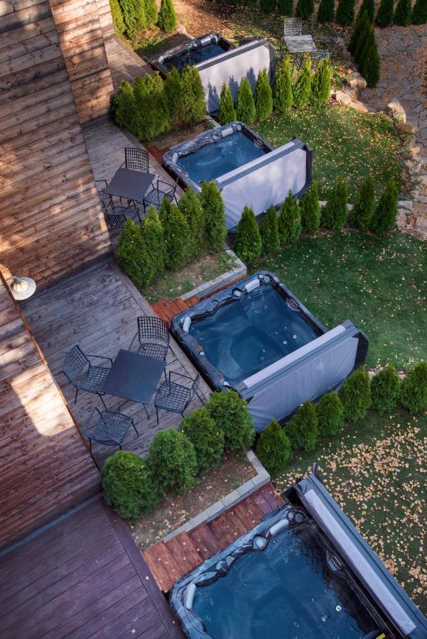 Pinus Villas Lodge With Private Jacuzzi & Phyto-Sauna Retreat Zheleznitsa 外观 照片