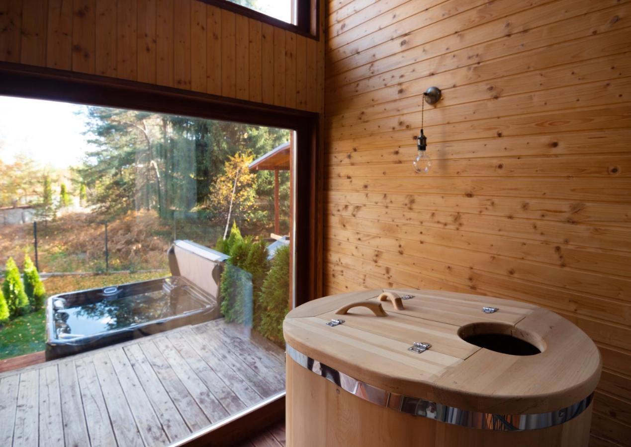 Pinus Villas Lodge With Private Jacuzzi & Phyto-Sauna Retreat Zheleznitsa 外观 照片