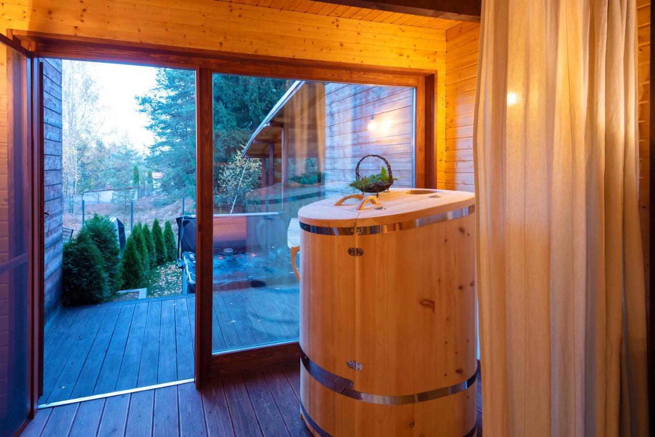 Pinus Villas Lodge With Private Jacuzzi & Phyto-Sauna Retreat Zheleznitsa 外观 照片