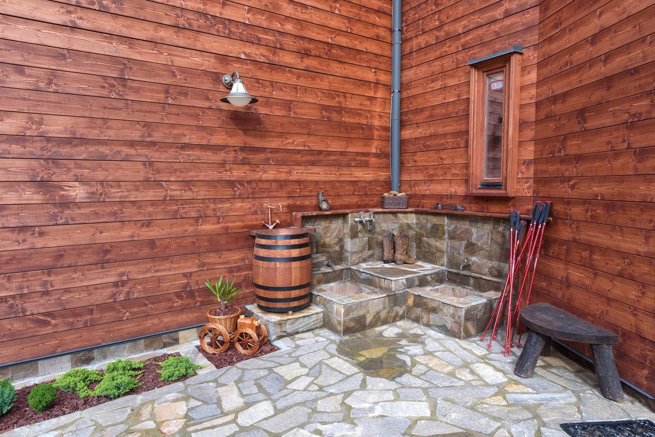 Pinus Villas Lodge With Private Jacuzzi & Phyto-Sauna Retreat Zheleznitsa 外观 照片